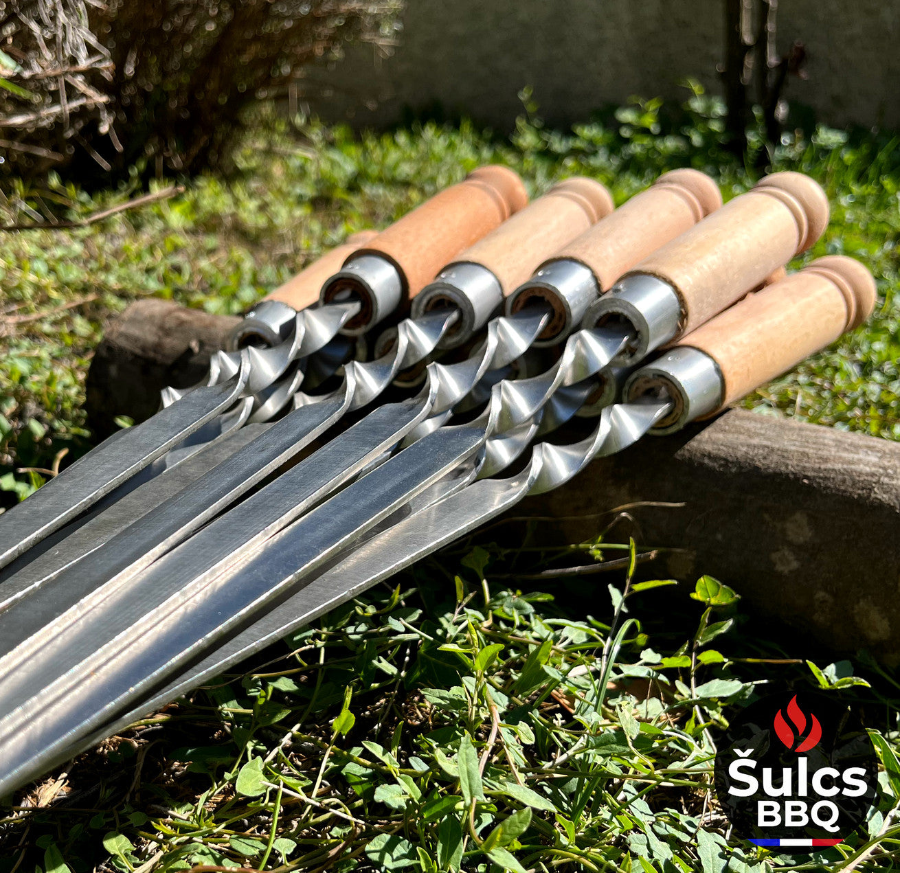 Large Stainless Steel Skewer 83 CM