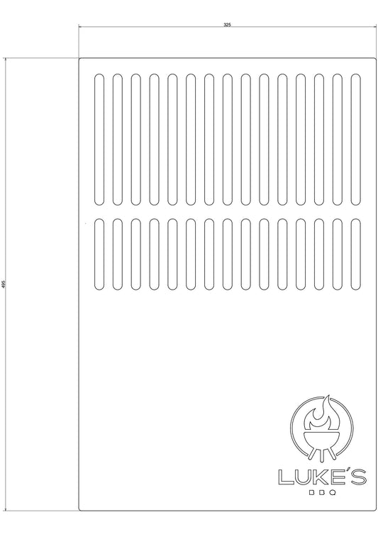 Grilles de cuisson barbecue sur mesure INOX ou ACIER