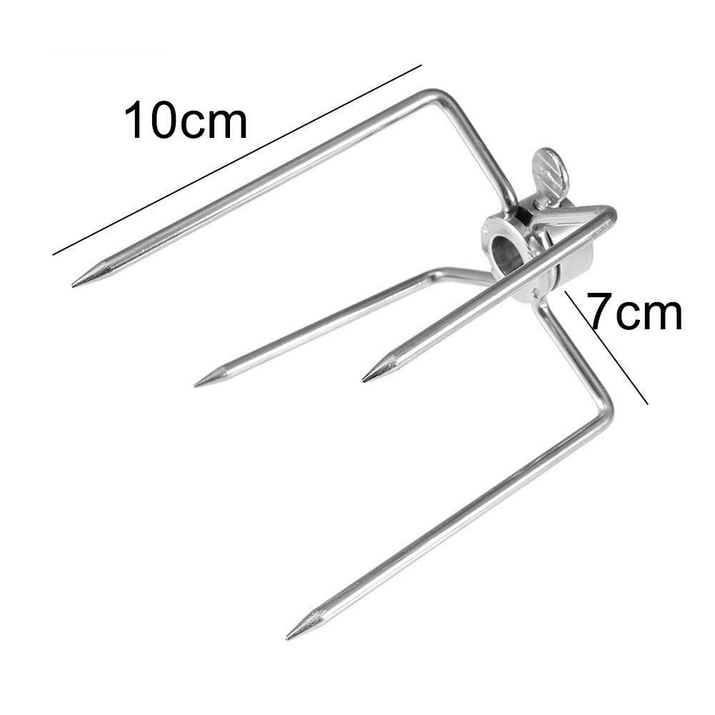 Paire de broches supplémentaires pour Kit Tournebroche