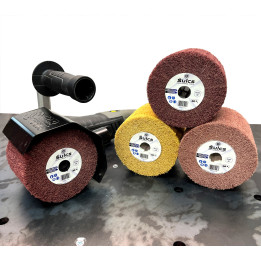 Brosse / Roue de décapage pour machine de type Rénovateur 120mm