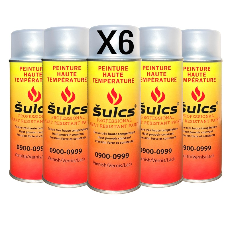 900° high temperature Varnish for barbecue, chimney and inserts