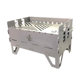 Barbecue transportable et démontable de voyage - Le Vacancier - France