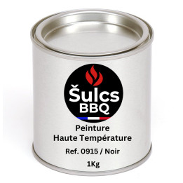 Pot de peinture Haute température GRIS Métal 900° professionnelle 1kg