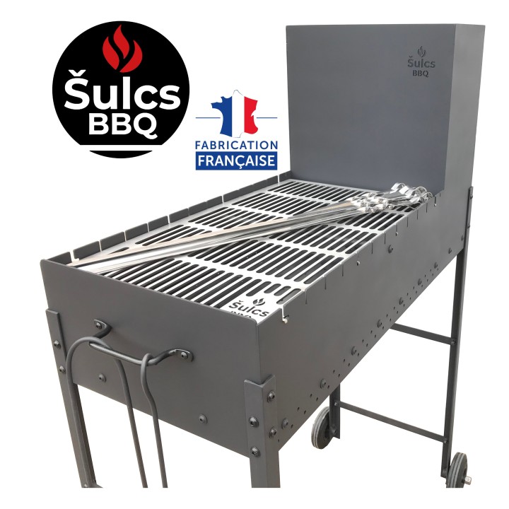 Šulcs BBQ - Barbecue à cheminée au feu de bois / Modèle Original / V3 - Taille XL