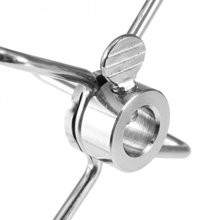 Paire de broches pour kit tourne broche de barbecue universel en inox