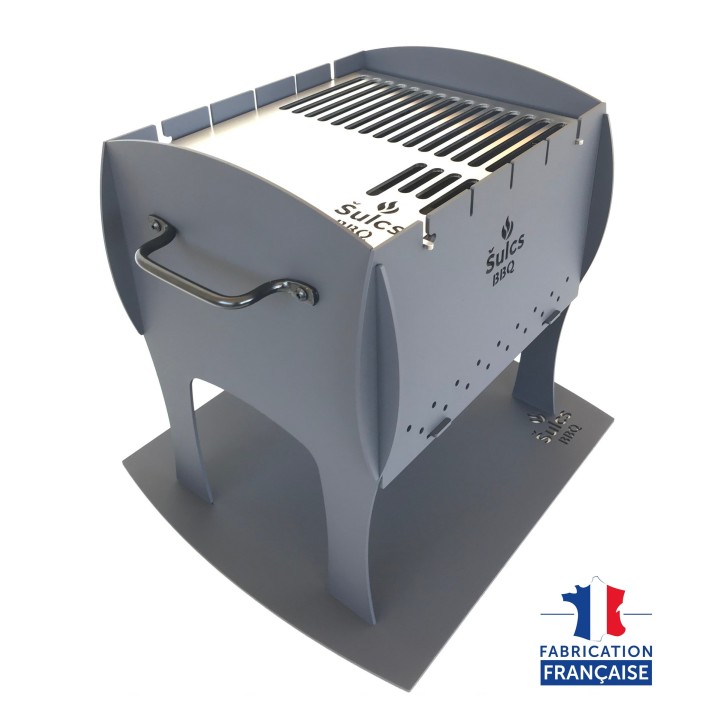 Barbecue de table, portatif - Noir Mat 2021 - 100% Made in FRANCE