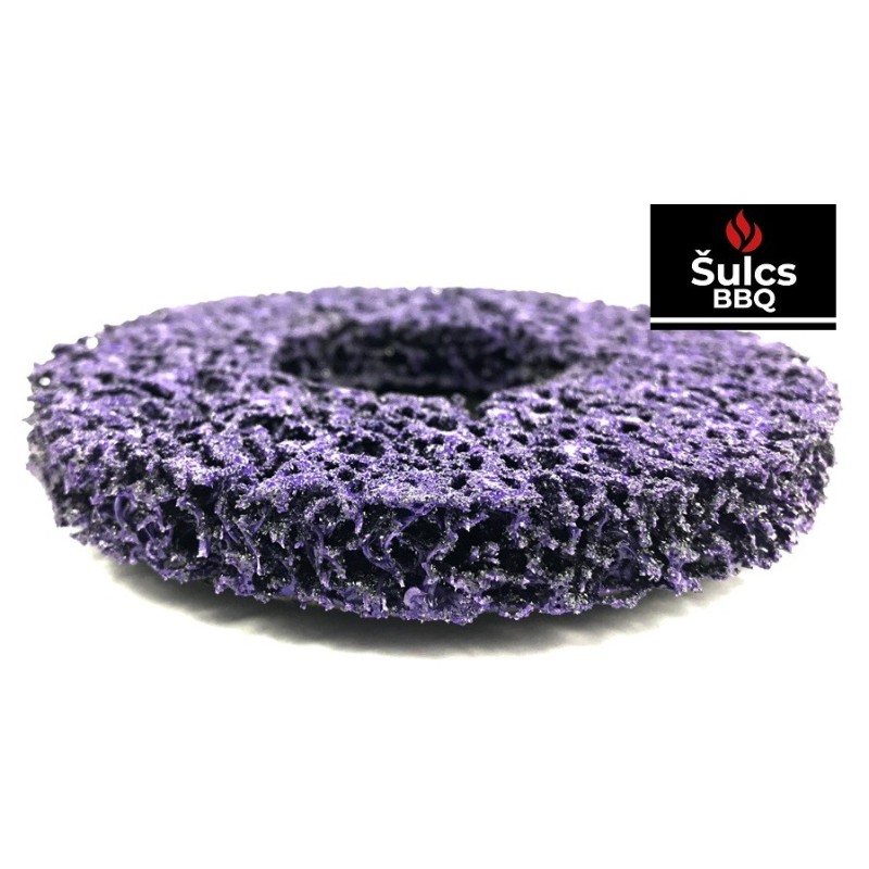 Sanding / stripping disc for barbecue renovation