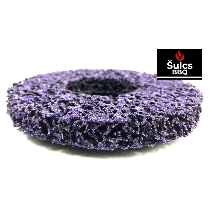 Sanding / stripping disc for barbecue renovation