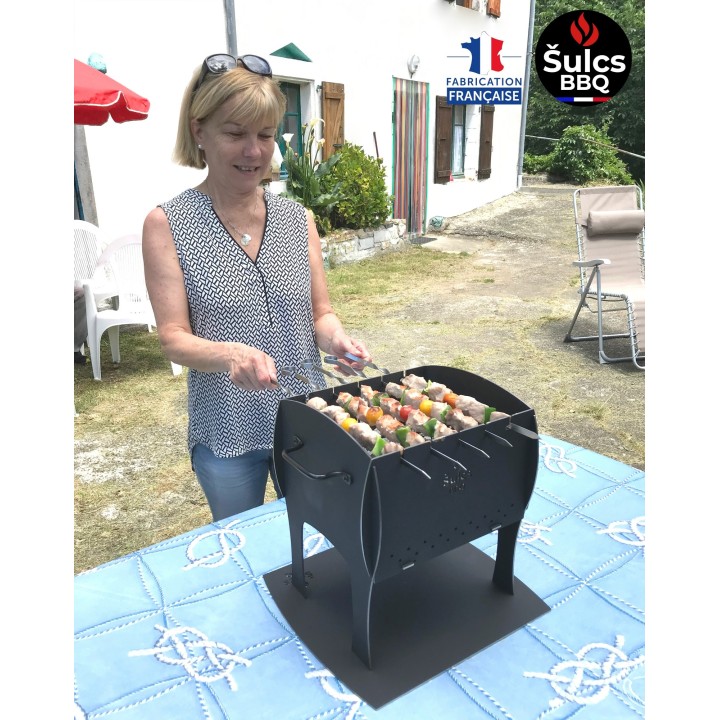 Barbecue transportable / démontable/ de voyage - Made In France -