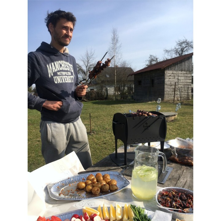 Barbecue transportable / démontable/ de voyage - Made In France -