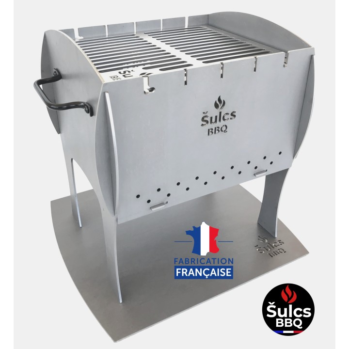 Barbecue transportable / démontable/ de voyage - Made In France -