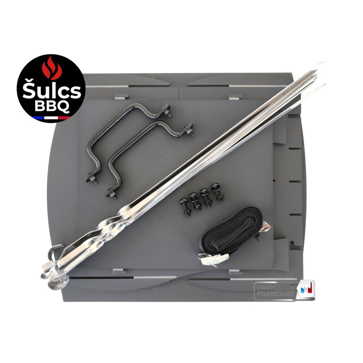 Barbecue de table, portatif - Noir Mat 2021 - 100% Made in FRANCE