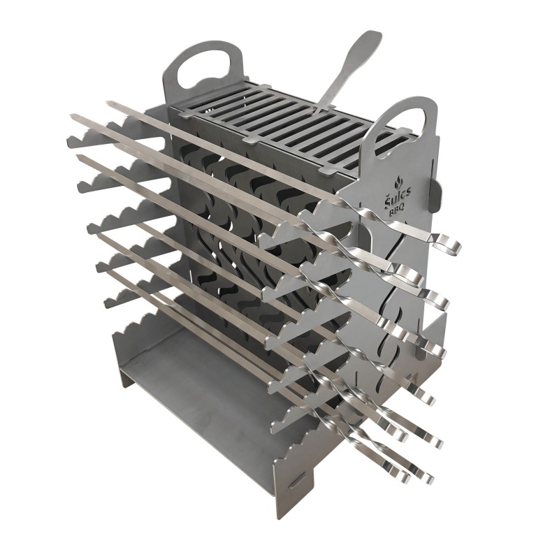 Barbecue transportable modèle Vertical L