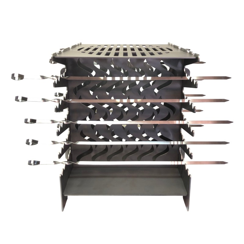 Transportable barbecue model Vertical XL