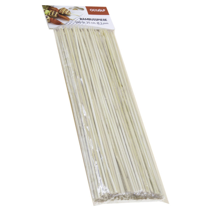 Brochettes en bambou - Sachet de 100pcs - Pour barbecue