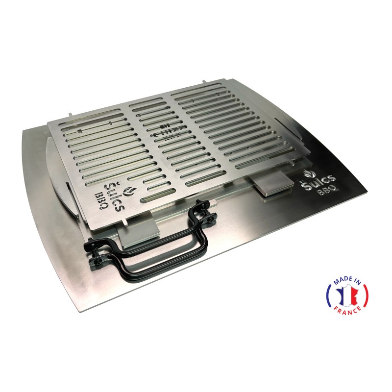 Barbecue de table / transportable - Modèle L - 100% Inox -