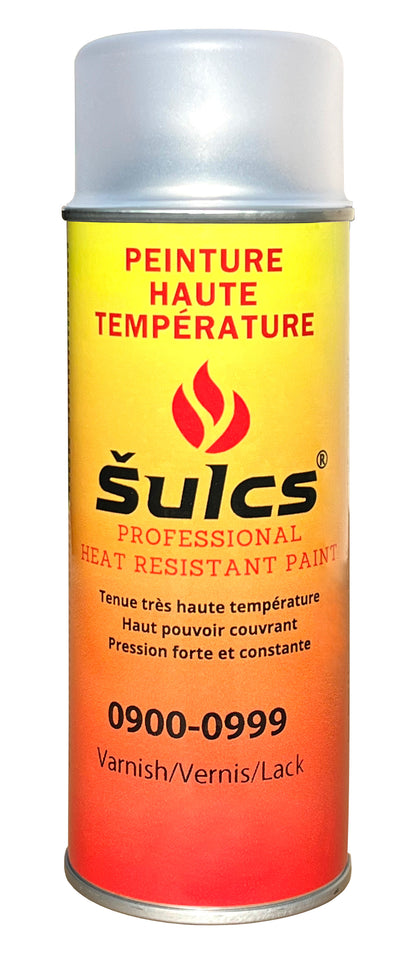 Vernis haute température professionnel 200° - Transparent - Aérosol 400Ml - Ref. 0999