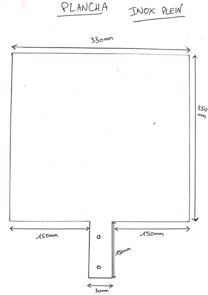 Grilles de cuisson barbecue sur mesure INOX ou ACIER