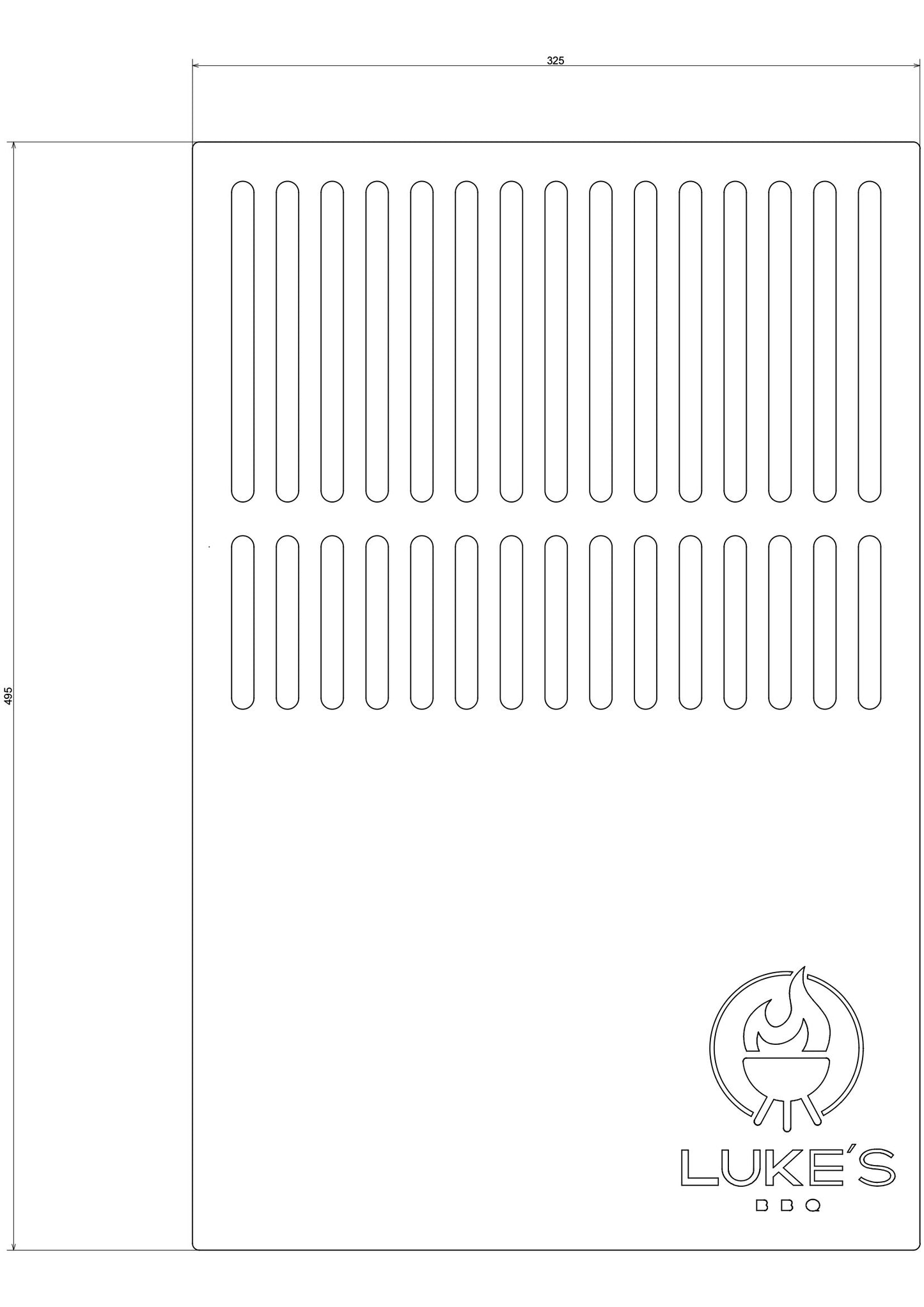 Grilles de cuisson barbecue sur mesure INOX ou ACIER