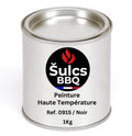Metallic Grey - Professional high-temperature paint can (900°C) - 1 kg Ref. 0996 