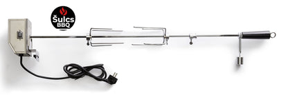 Kit tournebroche pour barbecue universel ou adapté