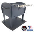 Barbecue de table / transportable - Modèle S - Noir Mat -