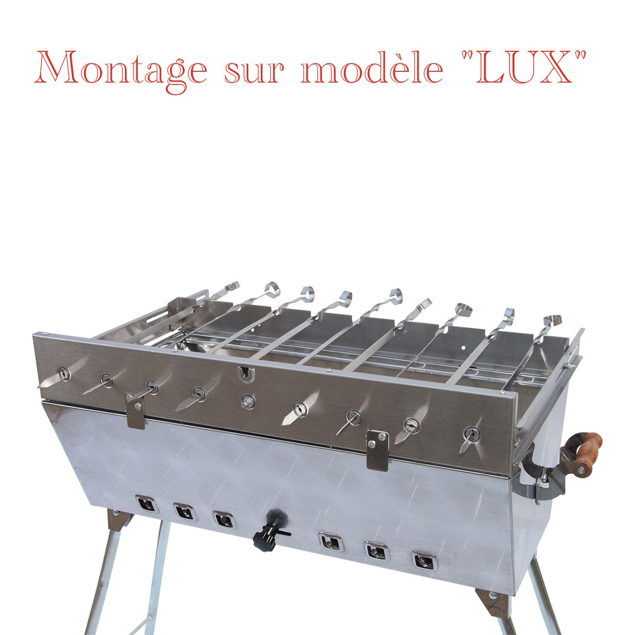 Système de tourne brochettes - 9 ou 11 emplacements