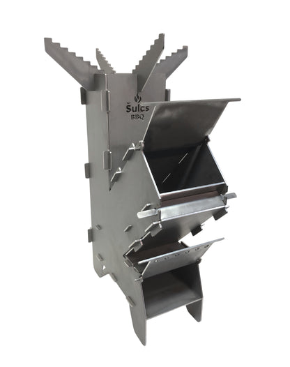 Šulcs BBQ Transportable Rocket Stove