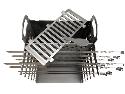 Portable barbecue, Vertical model L