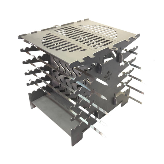 Barbecue transportable modèle Vertical XL