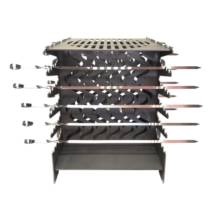 Barbecue transportable modèle Vertical XL