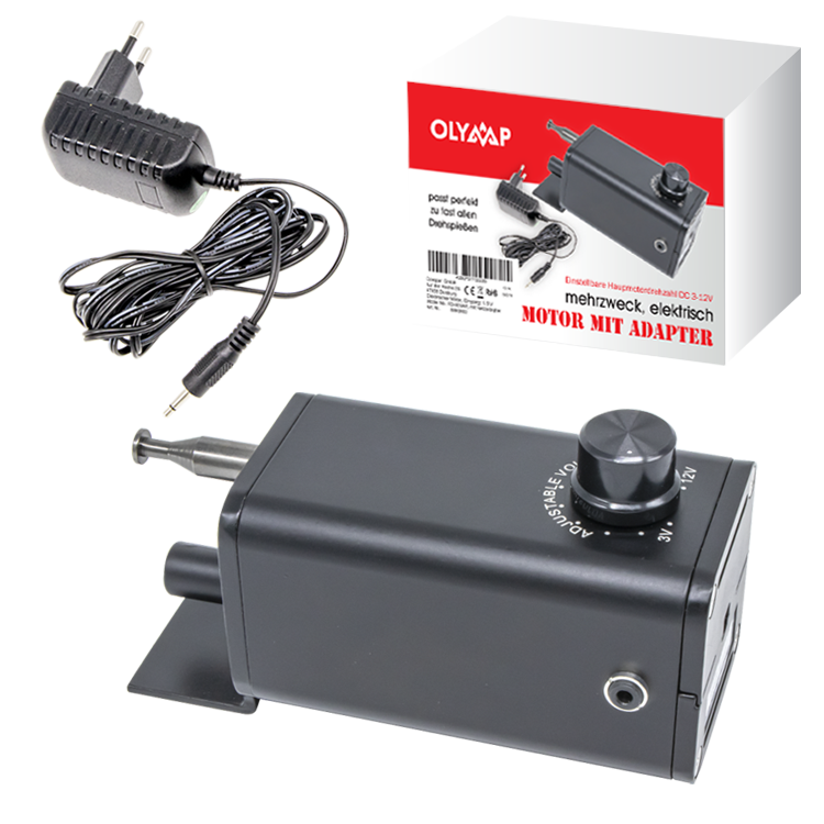 Moteur de barbecue à vitesse variable 12V / 1A