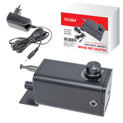 Moteur de barbecue à vitesse variable 12V / 1A