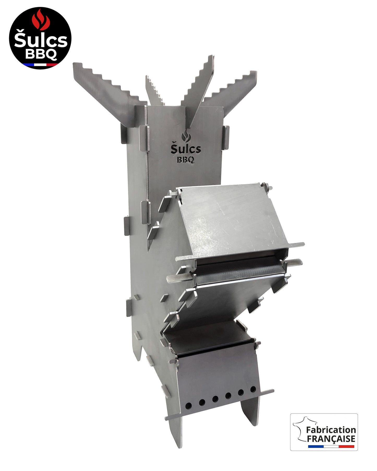 Šulcs BBQ Transportable Rocket Stove