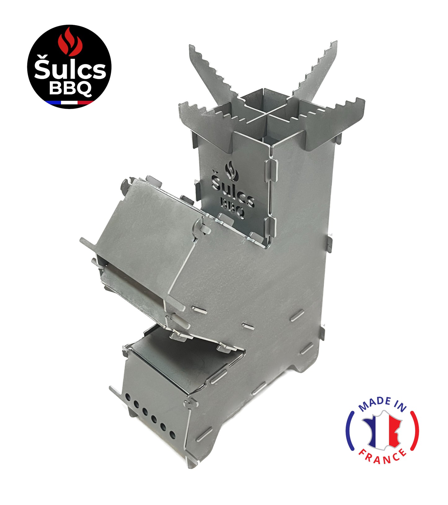 Petit Rocket Stove transportable Šulcs BBQ