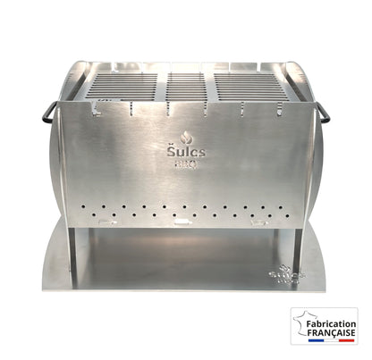 Barbecue de table / transportable - Modèle L - 100% Inox -
