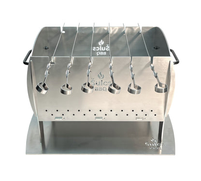 Barbecue de table / transportable - Modèle L - 100% Inox -