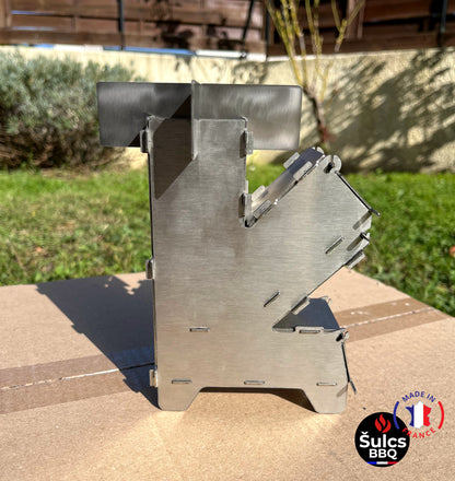 Rocket Stove de poche transportable Šulcs BBQ